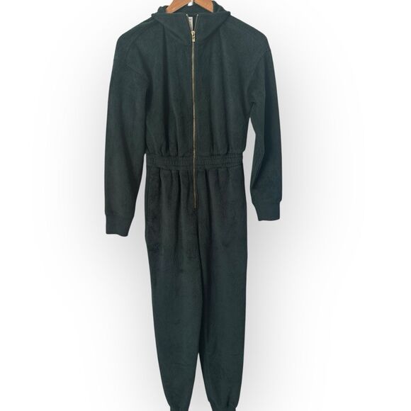 Fabletics Cozy Cord Super Soft Jumpsuit Everpine Size EXTRA SMALL One Piece - Picture 2 of 7